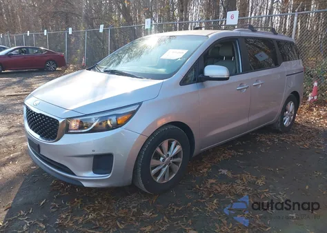 2018 Kia Sedona Lx from USA, damaged, VIN KNDMB5C17J6400584
